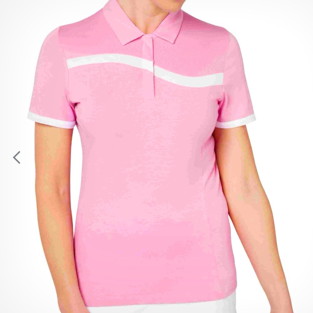 Callaway Women's Pink Button Down Shirt - Picture 2 of 4